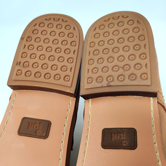 Juil 8634 Kama Womens Wingtip Oxford Shoes US 11 Camel Brown Soft Comfort NIB - Picture 16 of 16